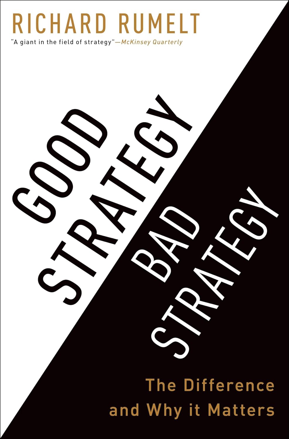 Good Strategy | Bad Strategy Book